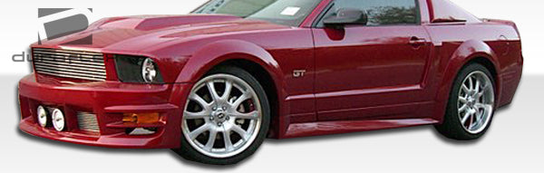 2005-2009 Ford Mustang Duraflex GT500 Wide Body Fender Flares - 4 Piece