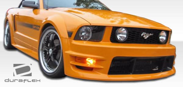 2005-2009 Ford Mustang GT500 Style Wide Body Kit - 10 Piece - FRP