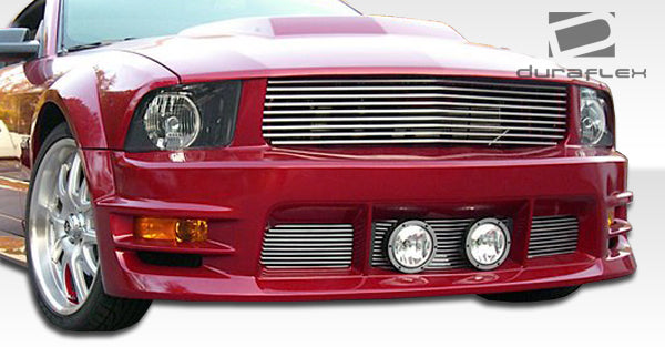 2005-2009 Ford Mustang GT500 Style Wide Body Front Bumper Cover - FRP