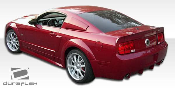 2005-2009 Ford Mustang GT500 Style Wide Body Door Caps - 2 Piece - FRP