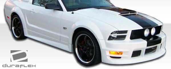 2005-2009 Ford Mustang GT500 Style Wide Body Door Caps - 2 Piece - FRP