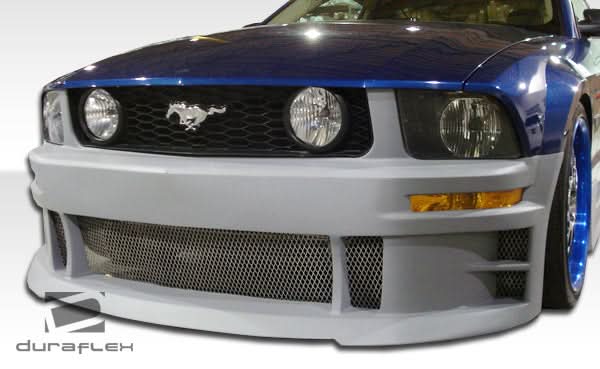 2005-2009 Ford Mustang GT Concept Style Front Bumper Cover - FRP