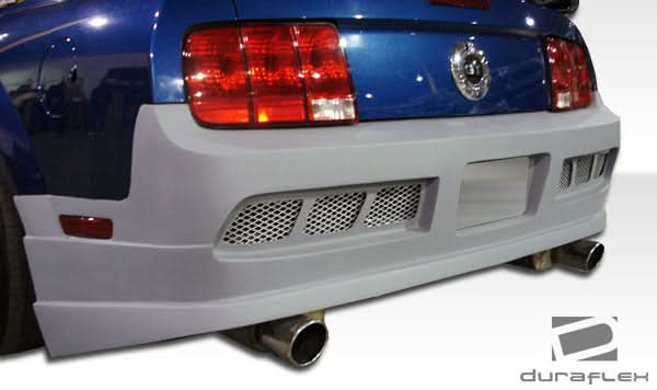 2005-2009 Ford Mustang GT Concept Style Rear Bumper Cover - FRP