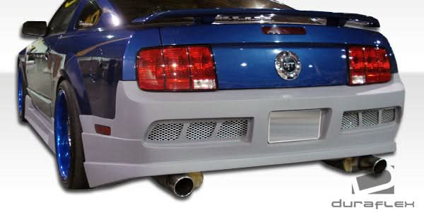 2005-2009 Ford Mustang GT Concept Style Rear Bumper Cover - FRP