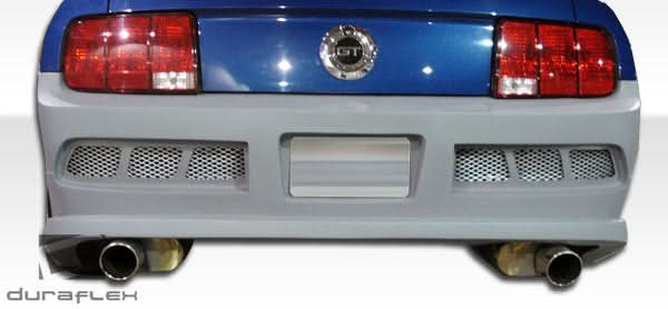 2005-2009 Ford Mustang GT Concept Style Rear Bumper Cover - FRP