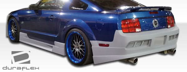 2005-2014 Ford Mustang GT Concept Style Side Skirts - 2 Piece