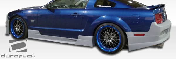 2005-2014 Ford Mustang GT Concept Style Side Skirts - 2 Piece