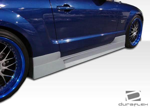2005-2014 Ford Mustang GT Concept Style Side Skirts - 2 Piece