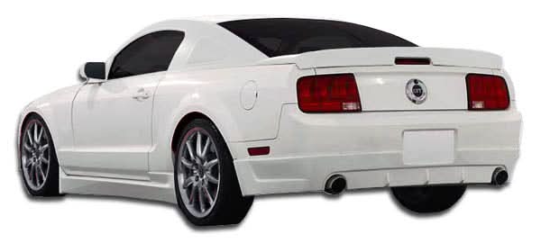 2005-2014 Ford Mustang Racer 2 Style Side Skirts - 2 Piece FRP