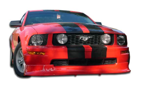 2005-2009 Ford Mustang GT Racer Style Front Lip Spoiler - FRP