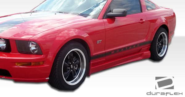 2005-2009 Ford Mustang V6 Racer Style Body Kit - 4 Piece - FRP