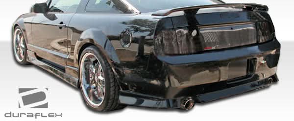 2005-2009 Ford Mustang Stallion Style Rear Bumper Cover - FRP
