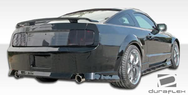 2005-2014 Ford Mustang Stallion Style Side Skirts - 2 Piece - FRP