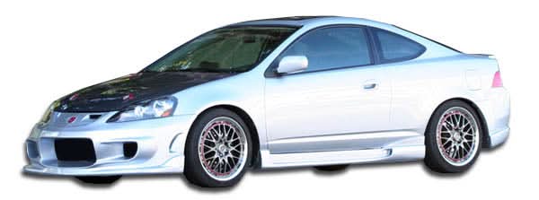 2002-2006 Acura RSX I-Spec 2 Style Side Skirts Rocker Panels - FRP