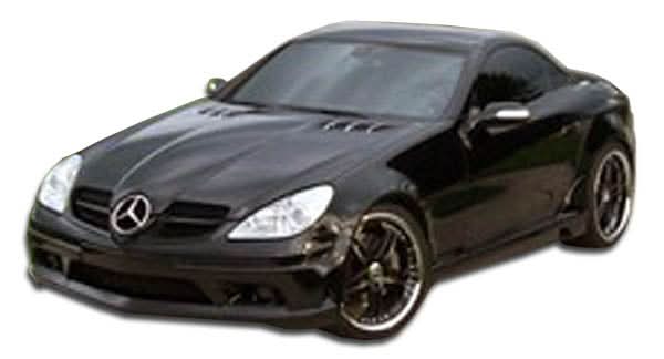 2005-2011 Mercedes SLK R171 CR-S Style Side Skirts - 4 Piece - FRP