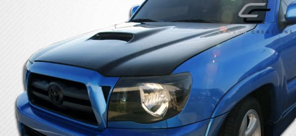 2005-2011 Toyota Tacoma SR5 Style Hood - Carbon Fiber