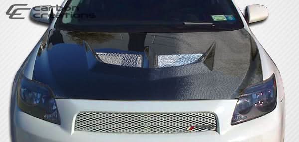 2005-2010 Scion tC Evo Style Hood - Carbon Fiber