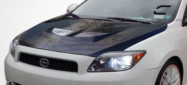 2005-2010 Scion tC Evo Style Hood - Carbon Fiber