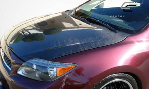2005-2010 Scion tC OEM Look Hood - Carbon Fiber