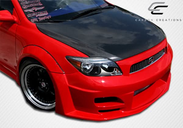 2005-2010 Scion tC OEM Look Hood - Carbon Fiber