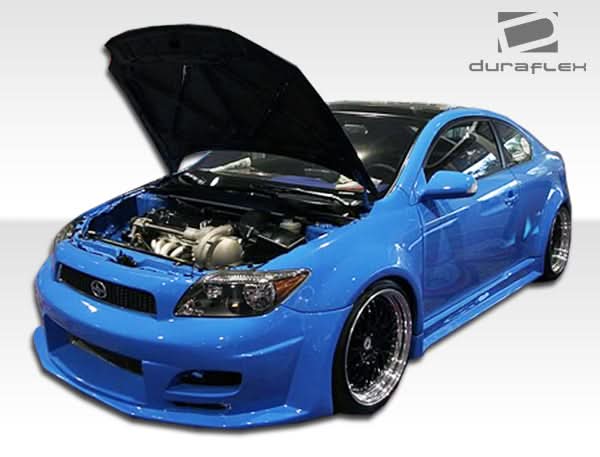 2005-2010 Scion tC Touring Style Wide Body Fender Flares - FRP
