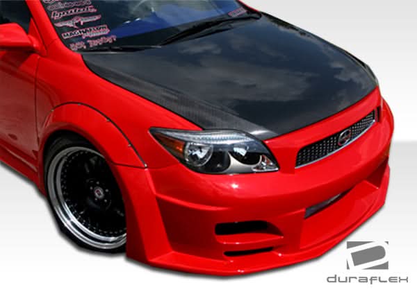 2005-2010 Scion tC Touring Style Wide Body Kit - 8 Piece - FRP