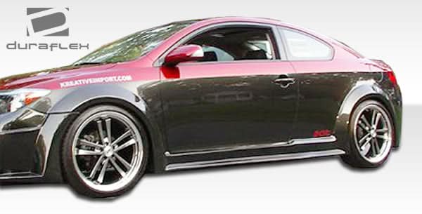 2005-2010 Scion tC Touring Style Wide Body Kit - 8 Piece - FRP