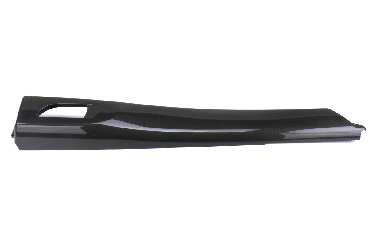 OLM LE Dry Carbon Fiber Rear Door Trim Upper Panels - 2015-2021 Subaru WRX / STI