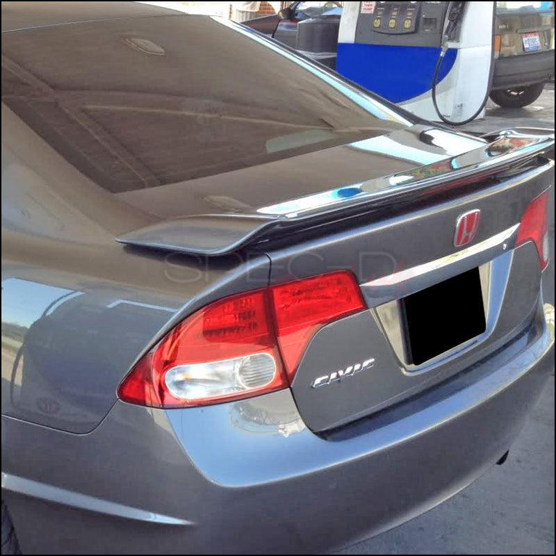 Spec-D Spoiler Honda Civic Sedan (2006-2011) OEM Si Style Wing
