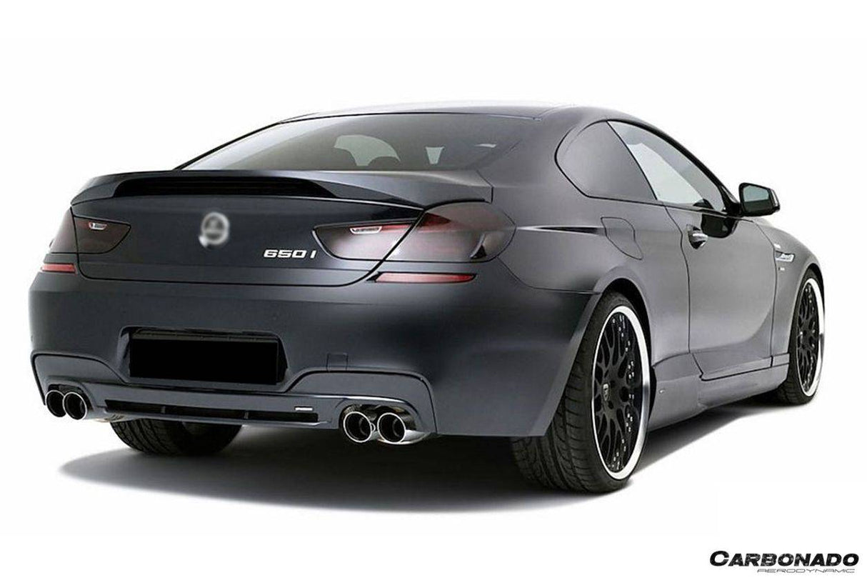 2011-2018 BMW 6 Series F06 F12 F13 HM Style Carbon Fiber Rear Diffuser