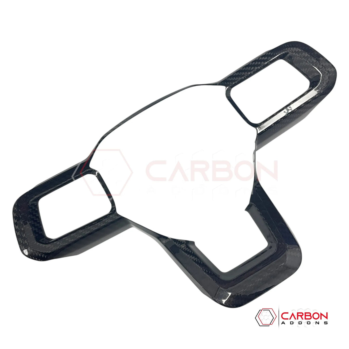 2024+ S650 Mustang Hard Carbon Fiber Steering Wheel Trim Covers