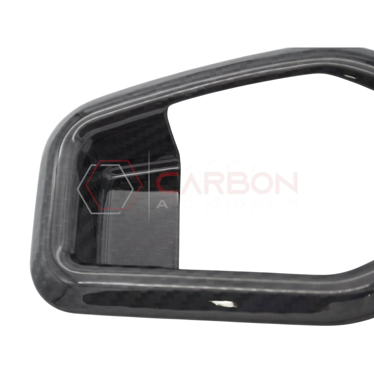 2024+ S650 Mustang Seat Rear Handle Outer Trim Hard Carbon Fiber Cover | 2pcs
