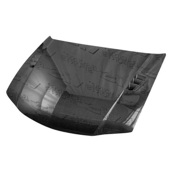 2006-2008 Acura TSX 4 doors RR Style Carbon Fiber Black Hood