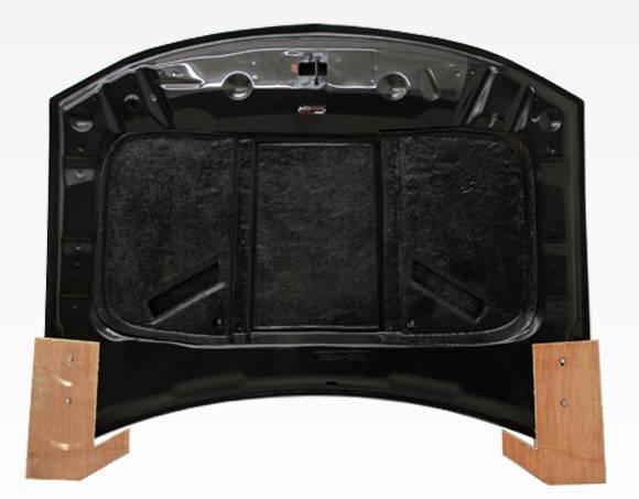 2006-2010 Dodge Charger 4 doors SRT 2 Style Carbon Fiber Black Hood