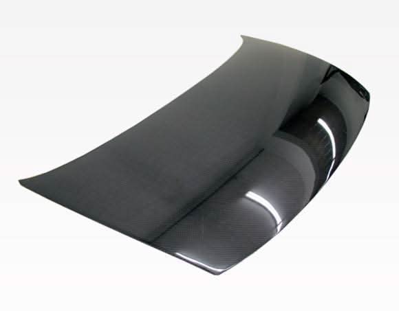 2006-2011 Honda Civic 2 doors OEM Style Carbon Fiber Black Hood