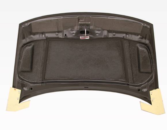 2006-2011 Honda Civic 2 doors RR Style Carbon Fiber Black Hood