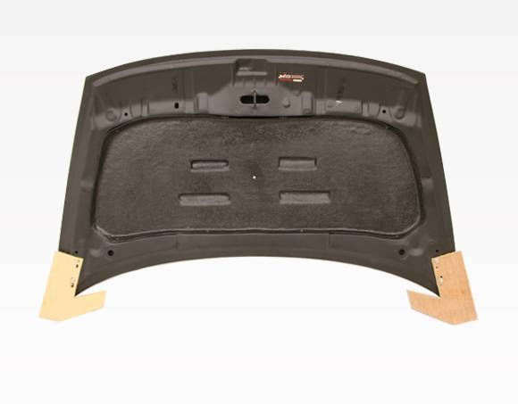 2006-2011 Honda Civic 2 doors TECHNO R Style Carbon Fiber Black Hood
