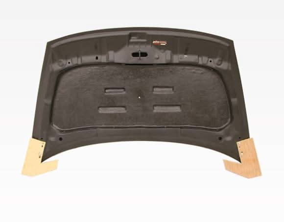 2006-2011 Honda Civic 2 doors TECHNO R Style Carbon Fiber Black Hood