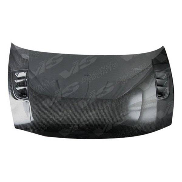 2006-2011 Honda Civic JDM 4 doors RR Style Carbon Fiber Black Hood