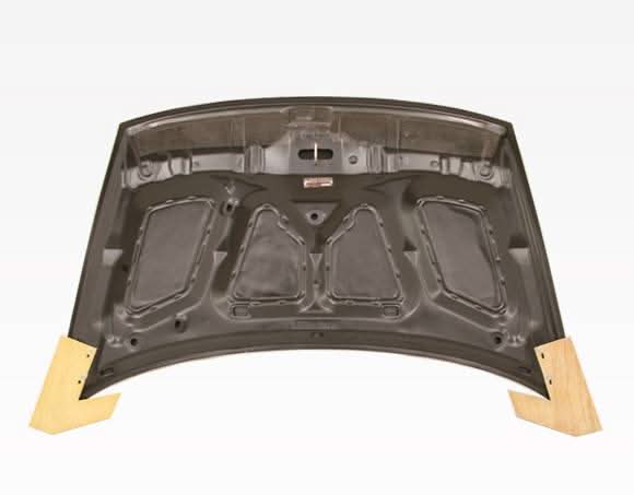 2006-2011 Honda Civic 4 doors OEM Style Carbon Fiber Black Hood