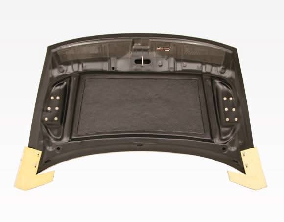 2006-2011 Honda Civic 4 doors RR Style Carbon Fiber Black Hood