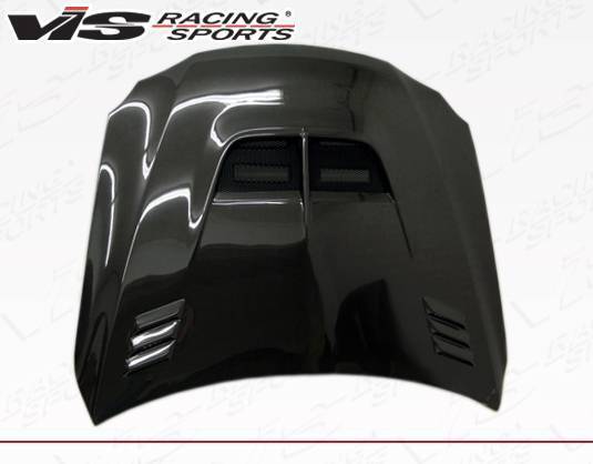 2006-2013 Lexus IS250 IS350 4 doors CYBER Style Carbon Fiber Black Hood