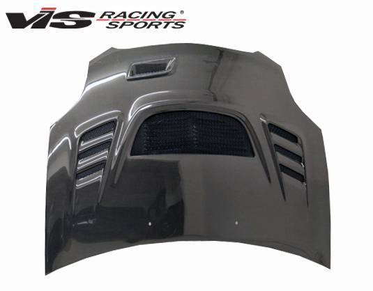 2006-2012 Mitsubishi Eclipse 2 doors G Speed Style Carbon Fiber Black Hood