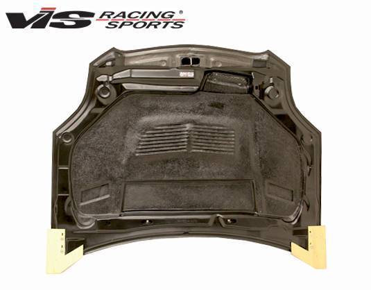 2006-2012 Mitsubishi Eclipse 2 doors G Speed Style Carbon Fiber Black Hood