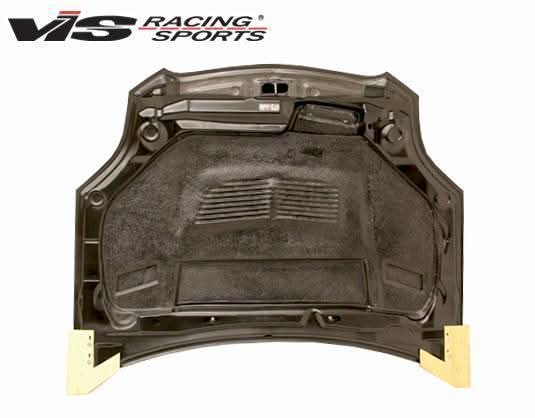 2006-2012 Mitsubishi Eclipse 2 doors G Speed Style Carbon Fiber Black Hood