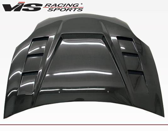 2006-2012 Mitsubishi Eclipse 2 doors Monster GT Style Carbon Fiber Black Hood