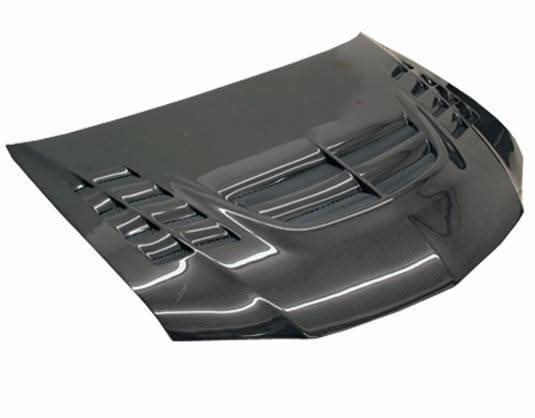 2006-2007 Mitsubishi EVO 9 4 doors VTX Style Carbon Fiber Black Hood