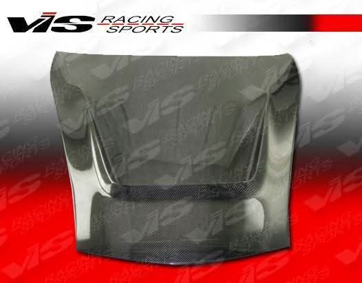 2006-2012 Porsche Cayman 2 doors G Tech Style Carbon Fiber Black Hood