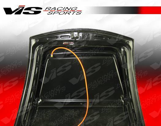2006-2012 Porsche Cayman 2 doors G Tech Style Carbon Fiber Black Hood
