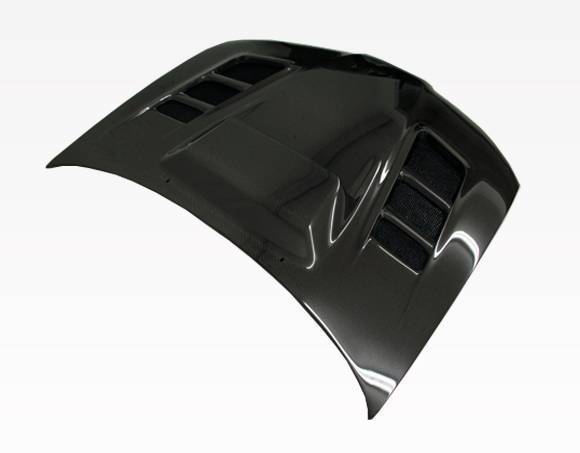 2006-2007 Subaru WRX 4 doors VRS Style Carbon Fiber Black Hood